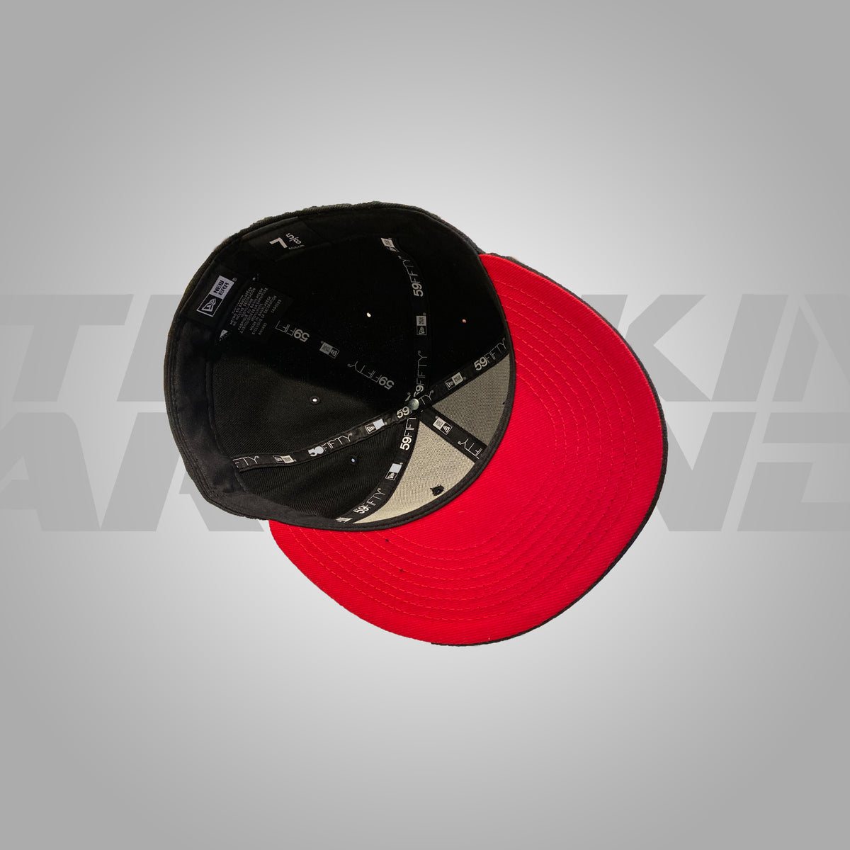 NEW ERA BLACK , RED TA FITTED – TruckinAround