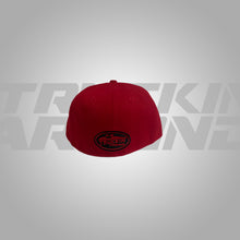 Load image into Gallery viewer, Truckin Around Red Hat and Black Logo Fitted

