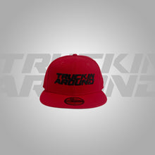 Load image into Gallery viewer, Truckin Around Red Hat and Black Logo Fitted
