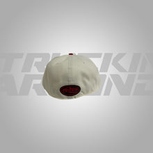 Load image into Gallery viewer, Truckin Around Cream and Red Fitted
