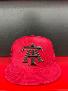 Corduroy Red Fitted
