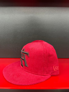 Corduroy Red Fitted
