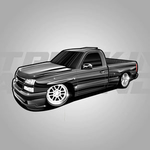 LSA SILVERADO STICKER