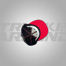 Load image into Gallery viewer, Red And Black TA SnapBack
