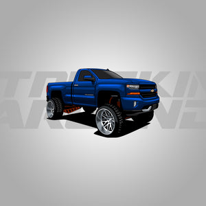 Blue LIFTED Z71