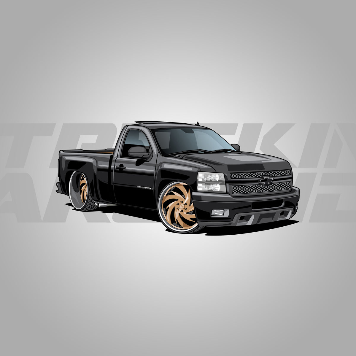 Jerry Tweeks Truck Decal – TruckinAround