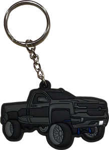 Black Z71 Keychain