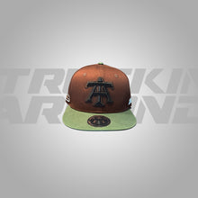 Load image into Gallery viewer, Brown and Green TA ** Sombrero Sidepatch snapback **
