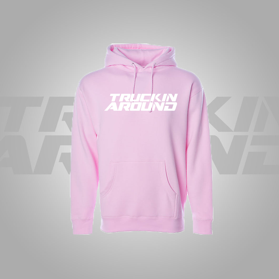 PINK TRUCKIN AROUND HOODIE